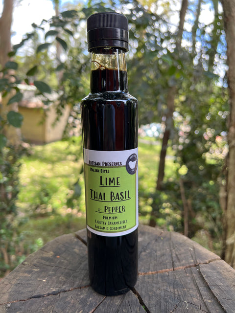 Lime, Thai Basil & Pepper Caramelised Balsamic