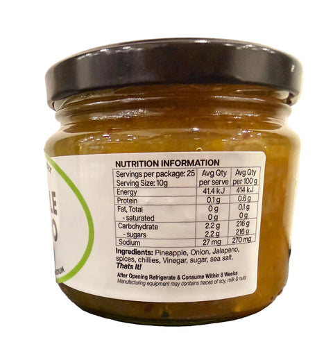 Cuban Pineapple Salsa