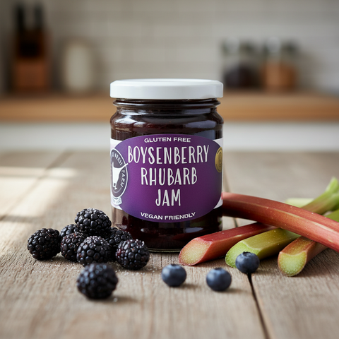 Boysenberry Rhubarb Jam