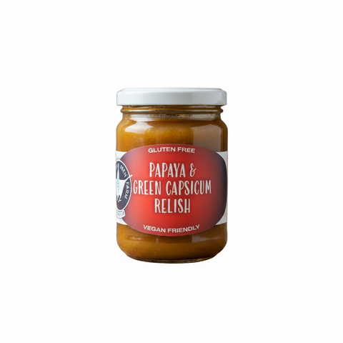 Papaya & Green Capsicum Relish