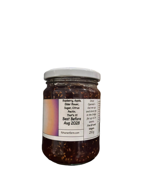 Apple Raspberry Elderflower Jam