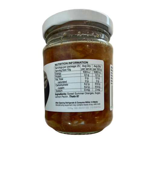 Sweet Orange Breakfast Marmalade