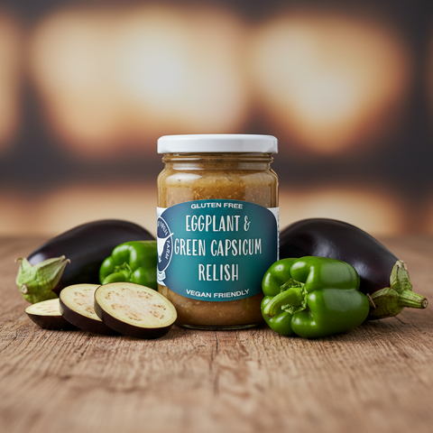 Eggplant & Green Capsicum Relish