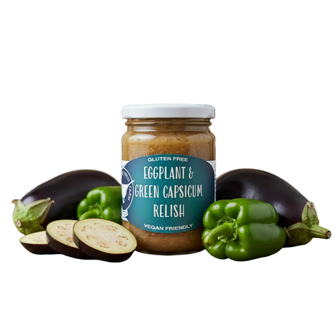 Eggplant & Green Capsicum Relish