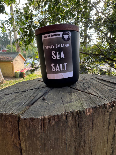 Sticky balsamic sea salt