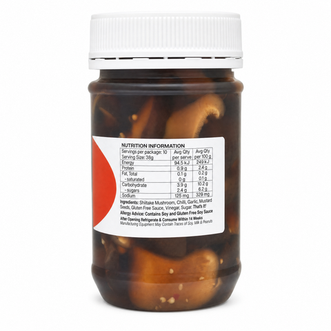 Chilli Garlic Shittake Soy Pickle